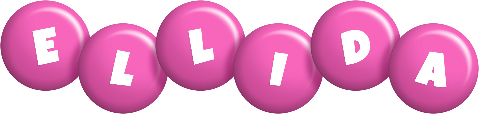 Ellida candy-pink logo