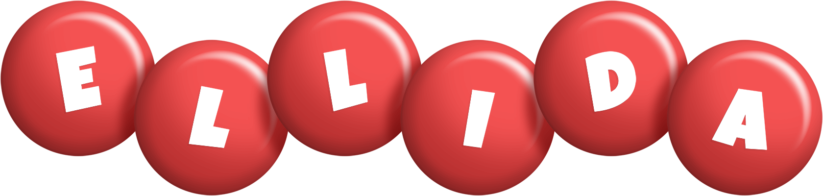 Ellida candy-red logo