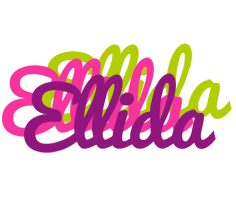 Ellida flowers logo