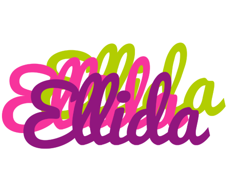 Ellida flowers logo