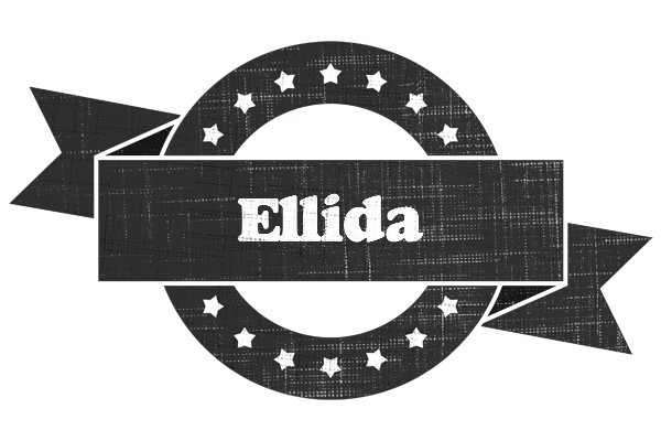 Ellida grunge logo