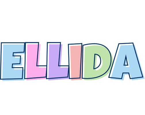 Ellida pastel logo
