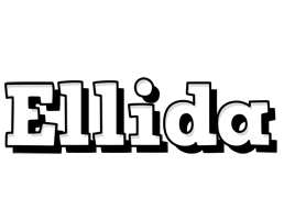 Ellida snowing logo