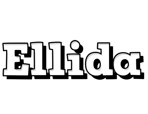 Ellida snowing logo
