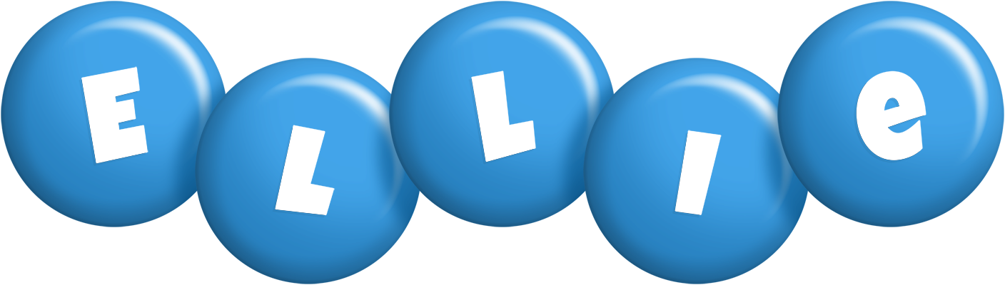 Ellie candy-blue logo