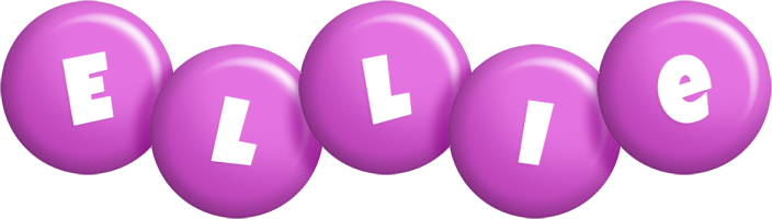 Ellie candy-purple logo