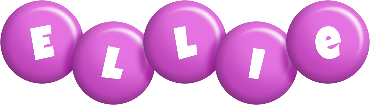 Ellie candy-purple logo