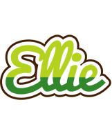 Ellie golfing logo
