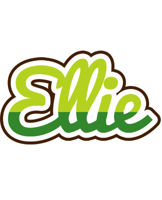 Ellie golfing logo
