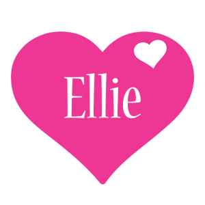 Ellie love-heart logo