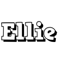 Ellie snowing logo