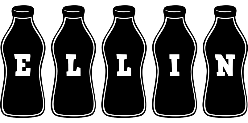 Ellin bottle logo