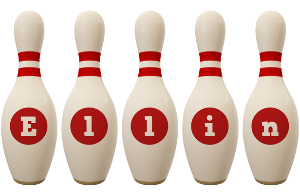Ellin bowling-pin logo
