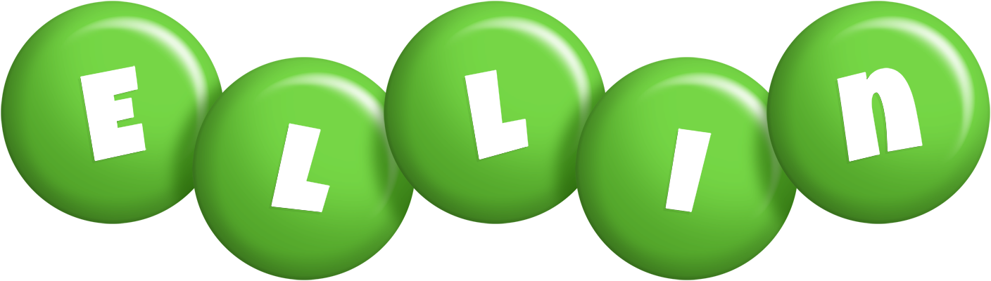 Ellin candy-green logo