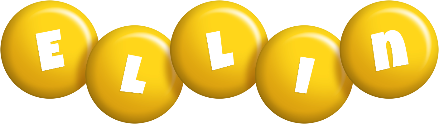 Ellin candy-yellow logo