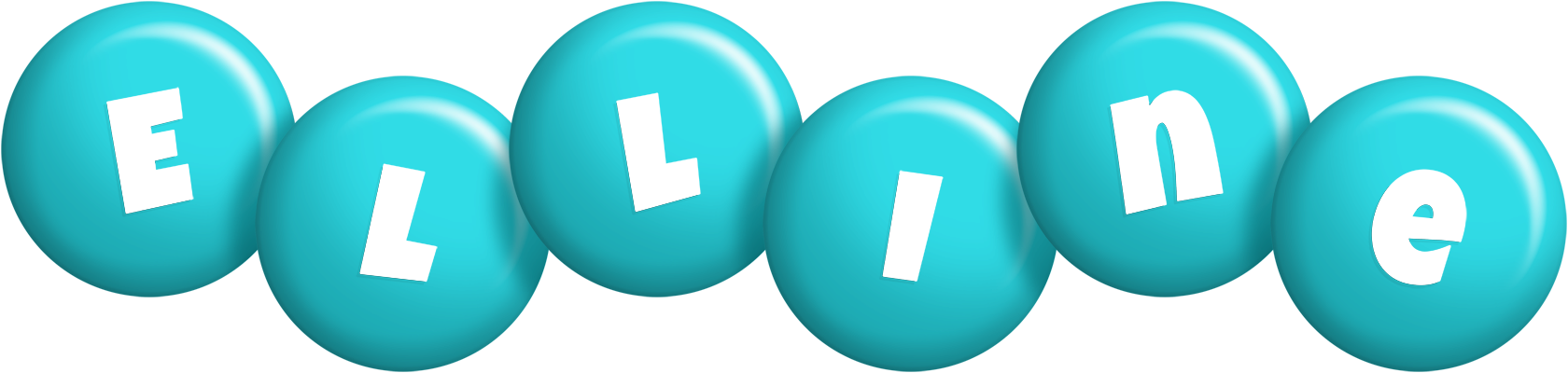 Elline candy-azur logo
