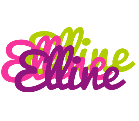 Elline flowers logo