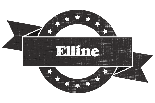 Elline grunge logo