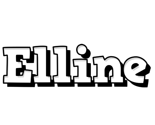 Elline snowing logo