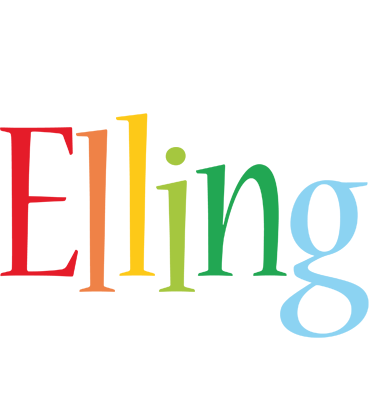 Elling birthday logo
