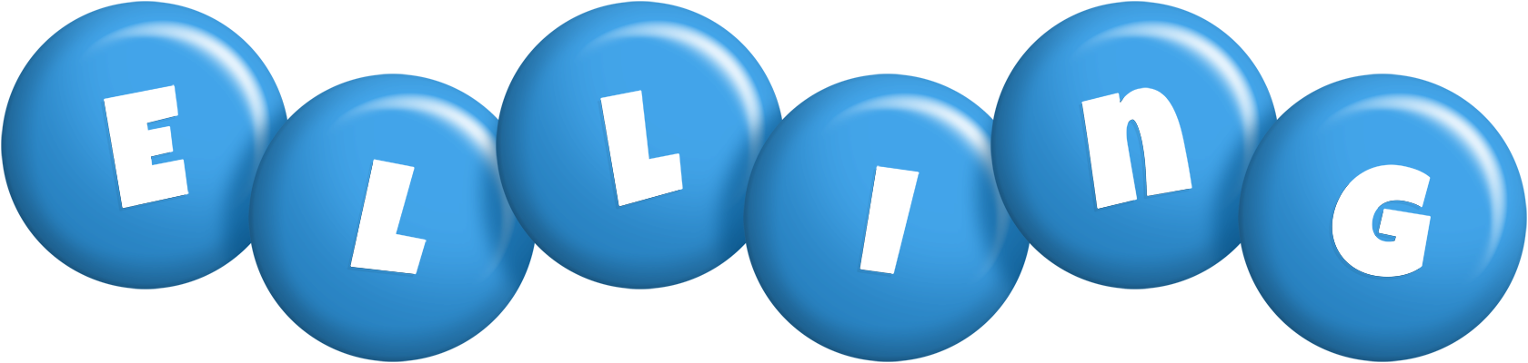 Elling candy-blue logo