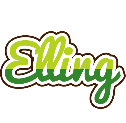 Elling golfing logo