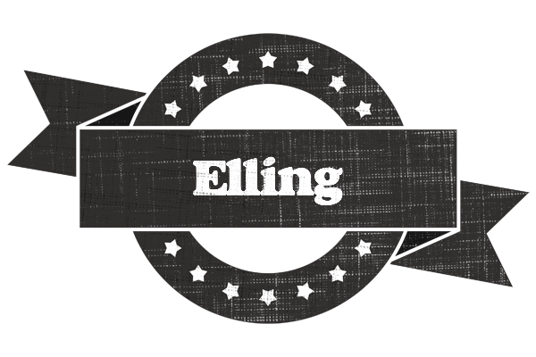 Elling grunge logo
