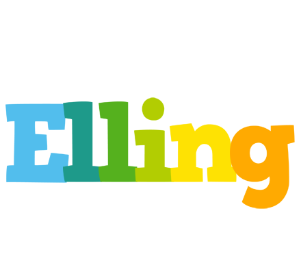 Elling rainbows logo