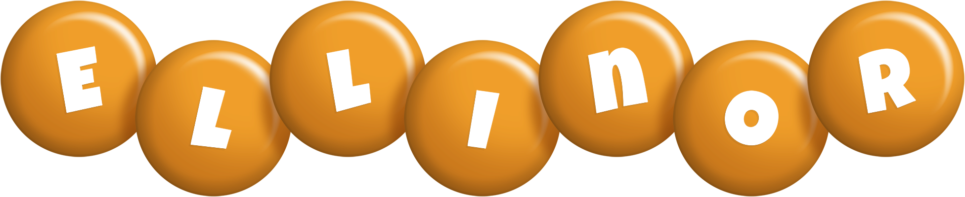 Ellinor candy-orange logo