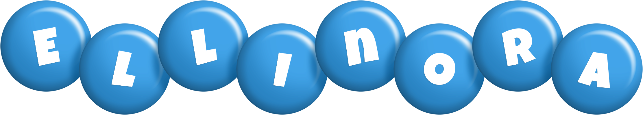 Ellinora candy-blue logo