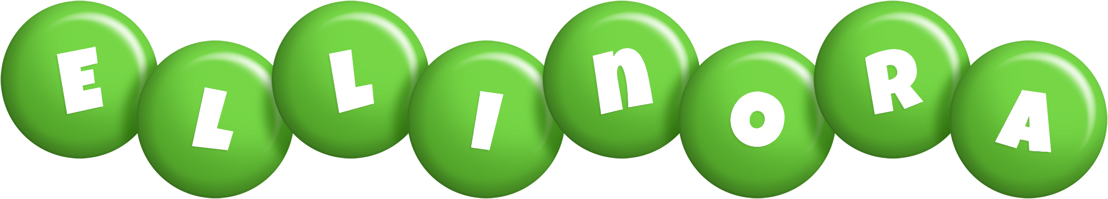 Ellinora candy-green logo