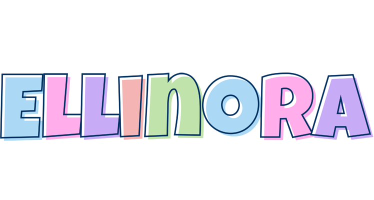 Ellinora pastel logo