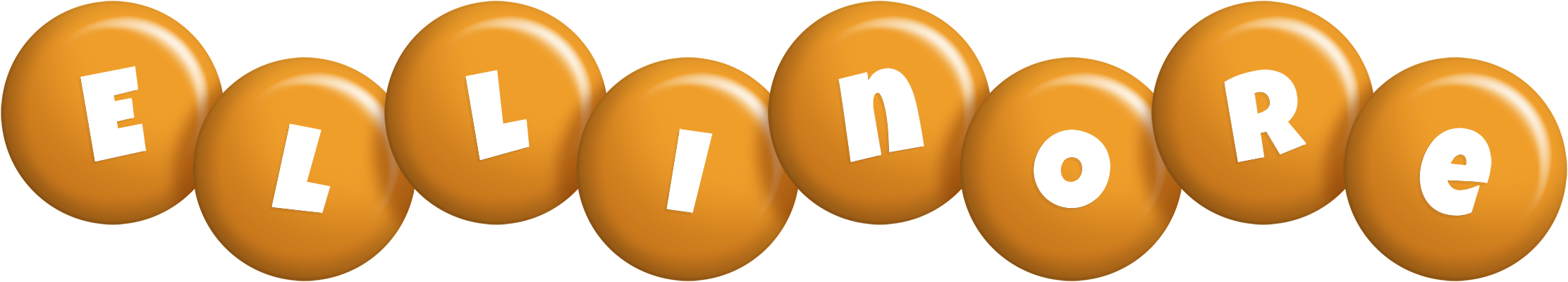 Ellinore candy-orange logo