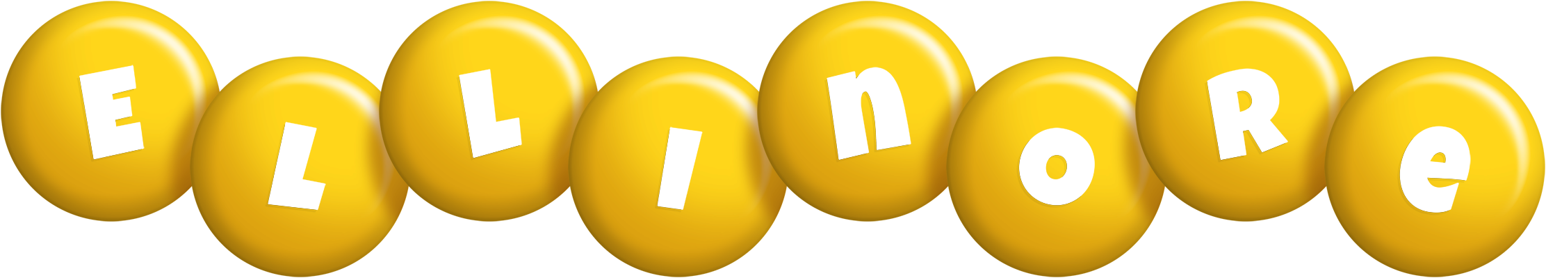 Ellinore candy-yellow logo