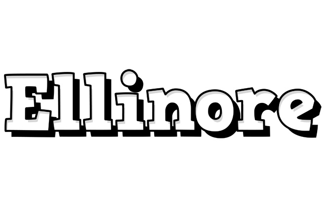 Ellinore snowing logo