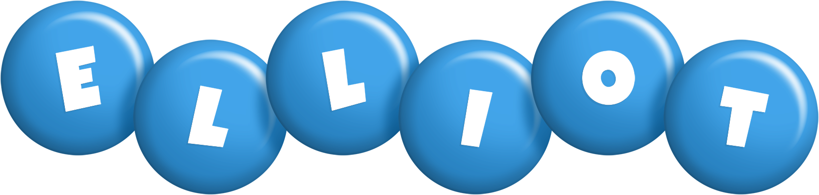 Elliot candy-blue logo