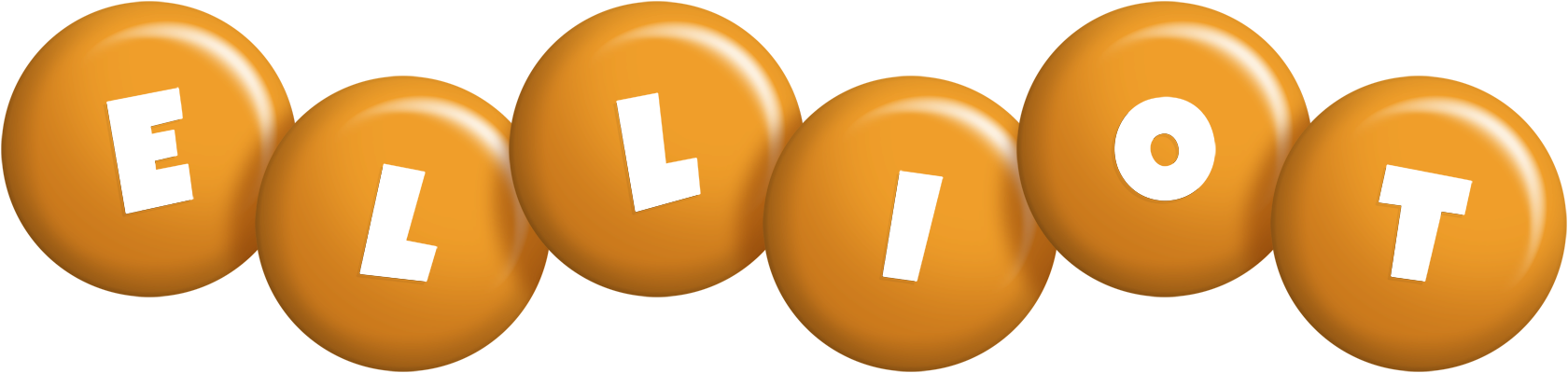 Elliot candy-orange logo