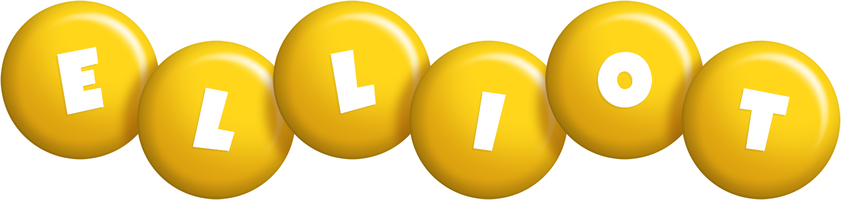 Elliot candy-yellow logo