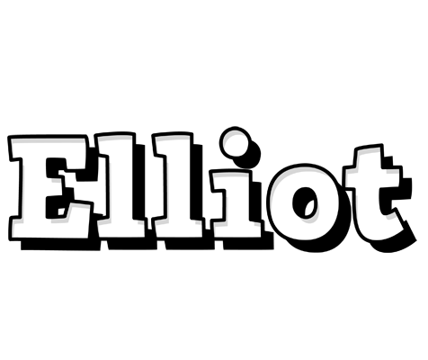 Elliot snowing logo