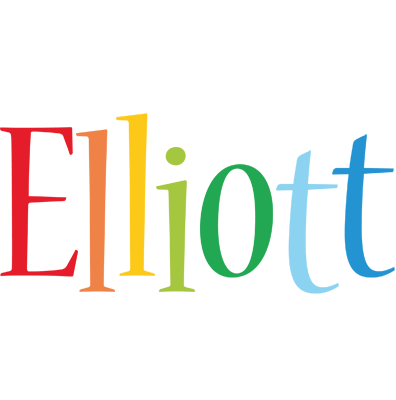 Elliott birthday logo