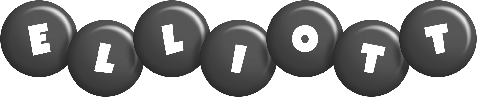 Elliott candy-black logo