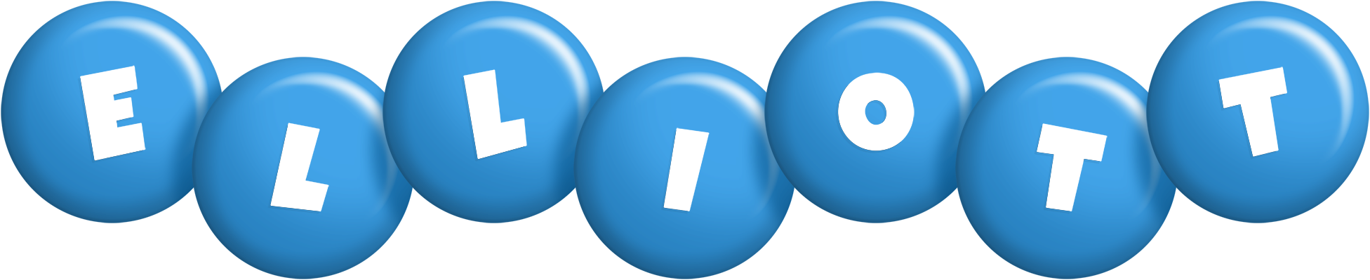 Elliott candy-blue logo