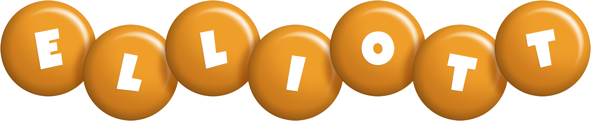 Elliott candy-orange logo