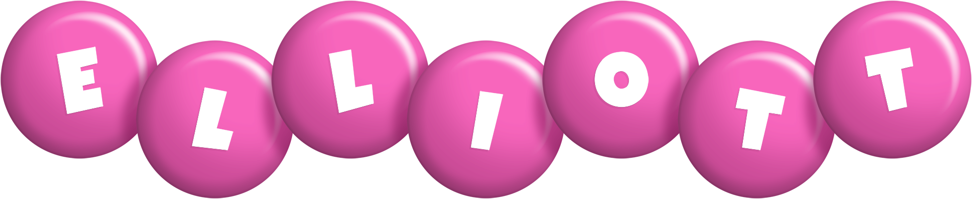 Elliott candy-pink logo