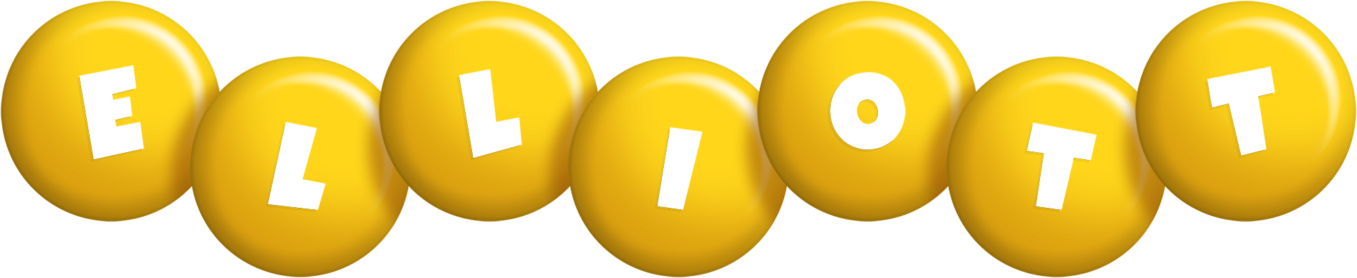 Elliott candy-yellow logo