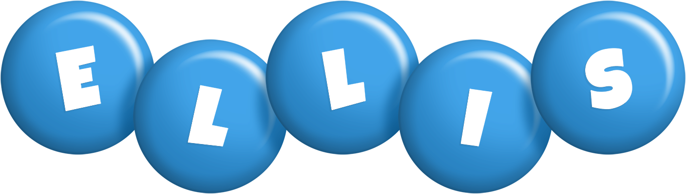 Ellis candy-blue logo