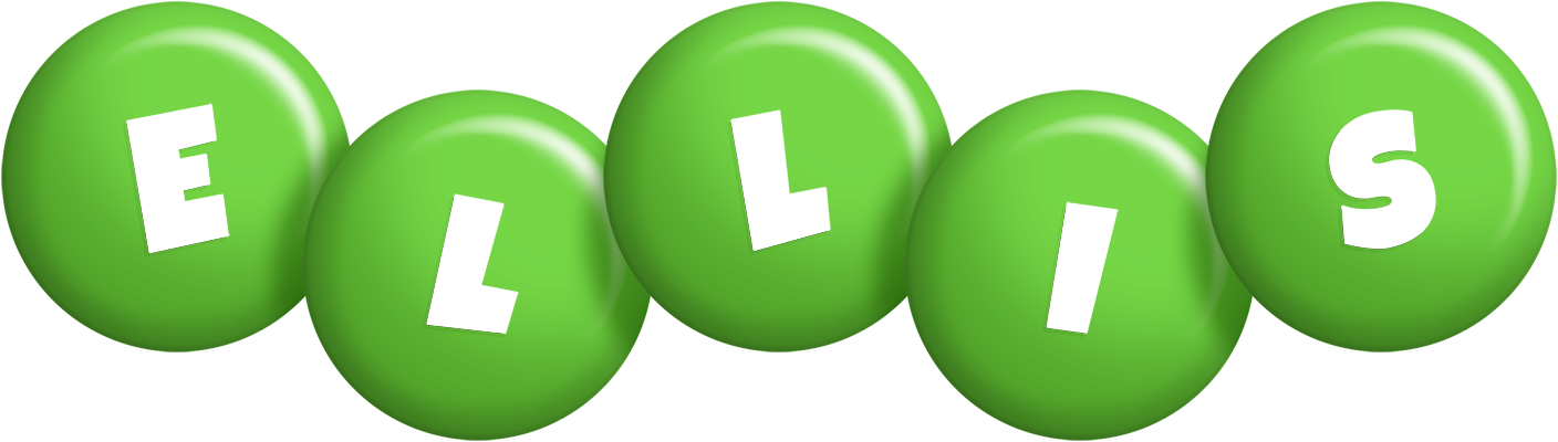 Ellis candy-green logo