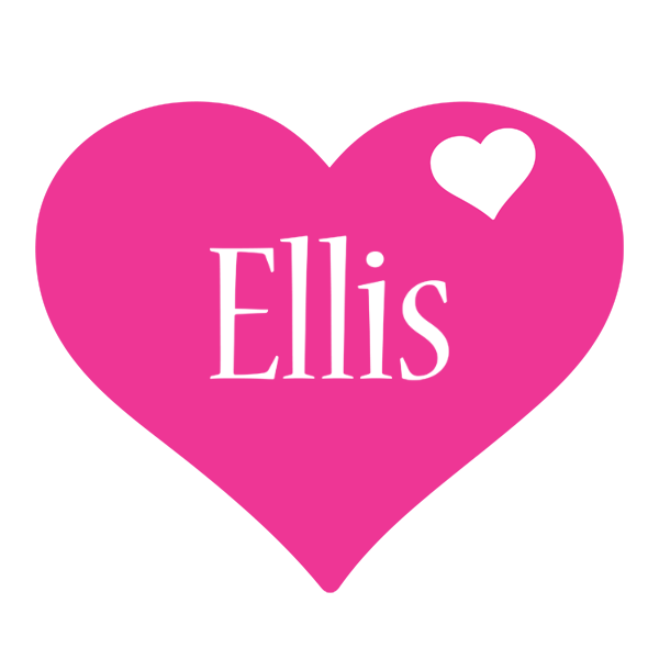 Ellis love-heart logo