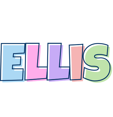 Ellis pastel logo
