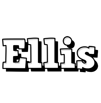 Ellis snowing logo